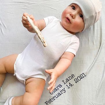 Knit Bamboo Baby Gift Set