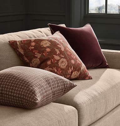 Pillow Look: Floral Sienna