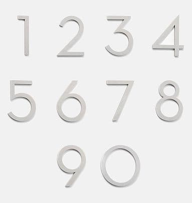 4" Rock Creek House Numbers