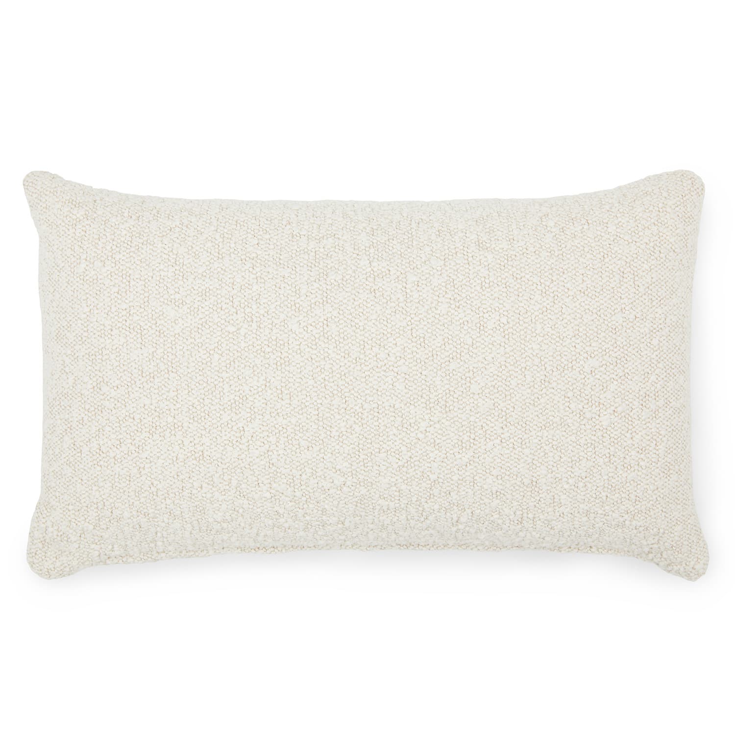 Gabriola Small Pillow - Ivory Bouclé